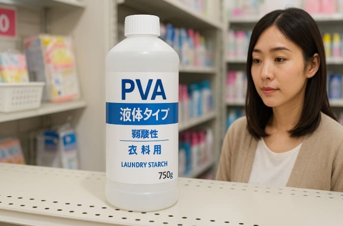 洗濯のりに含まれているPVAとは