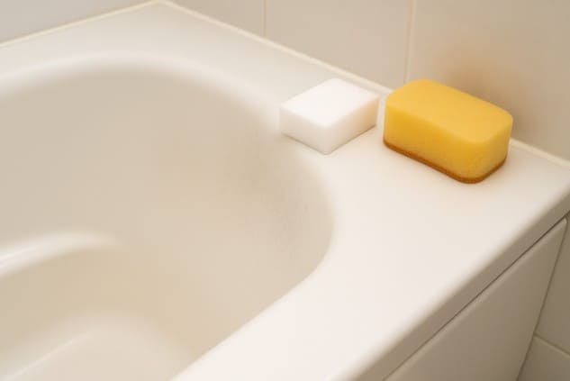 メラミンスポンジは浴槽にダメ？使っていけない理由