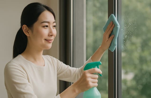 ウタマロクリーナーは窓掃除にも使える？