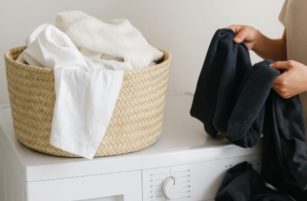 白い服の色移りを防ぐ対策