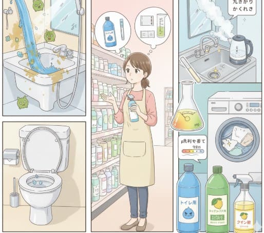 市販でおすすめの洗剤の選び方