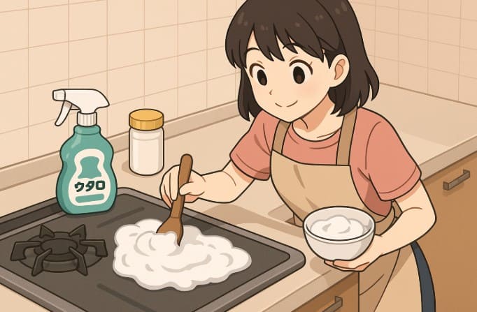 話題の重曹ホイップの作り方