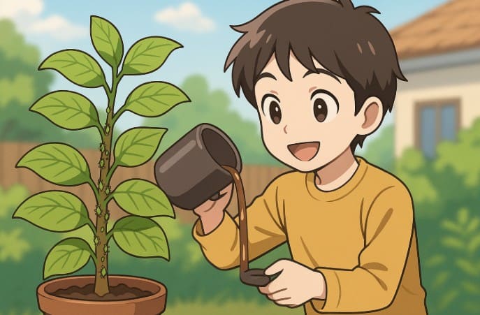 コーヒーでのアブラムシ駆除は可能か