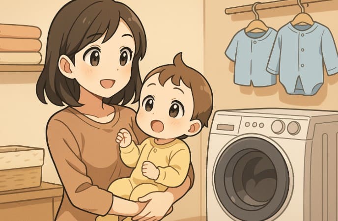 赤ちゃんの衣類に使っても大丈夫？