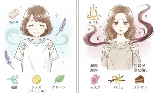 失敗しない、万人受けしやすい香りとは？