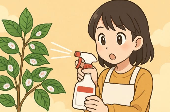カイガラムシの駆除に酢は使える？