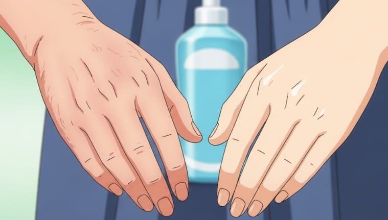 手荒れはひどい？成分の危険性を解説