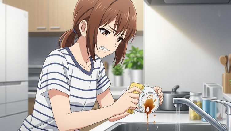 頑固な茶渋には効果が薄い？
