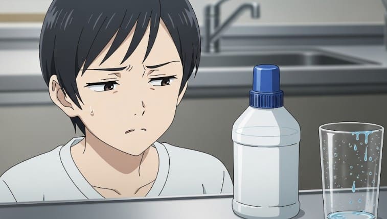 ハイターによる漂白は水垢に効くか