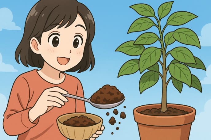 コーヒーかすの賢い再利用方法