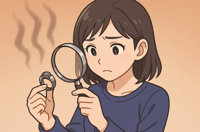硫化だけじゃないシルバーの変色
