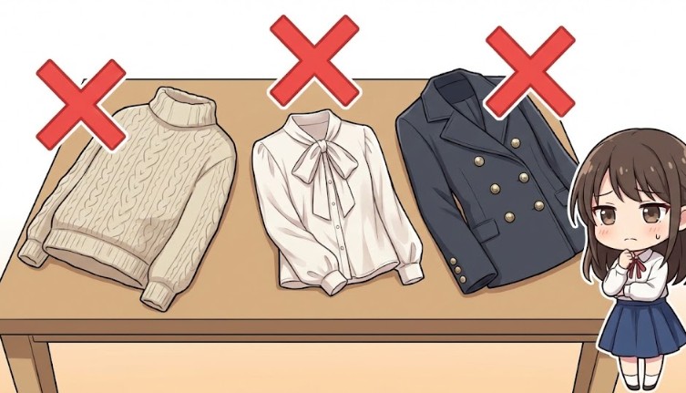 ウールや金属など使用できない素材を確認しよう