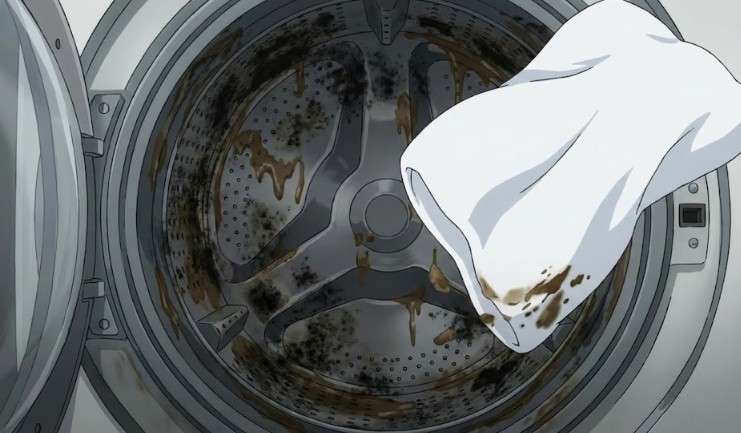 洗濯槽掃除を怠ると臭いの原因が再付着する