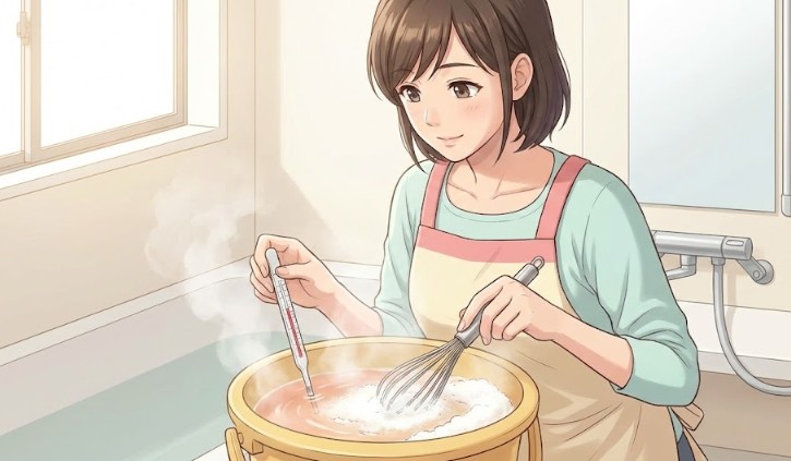 効果を最大化するお湯の温度と溶かし方のコツ