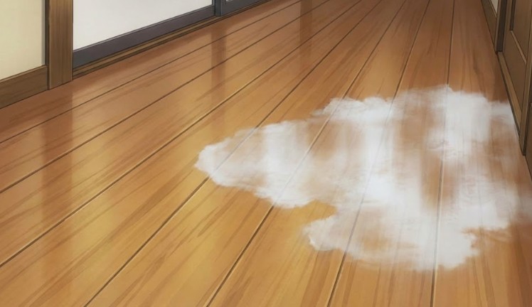床やフローリングが白くなる変色トラブル