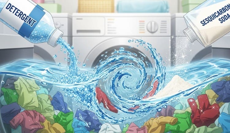 洗剤と一緒に使って洗浄力を上げるコツ
