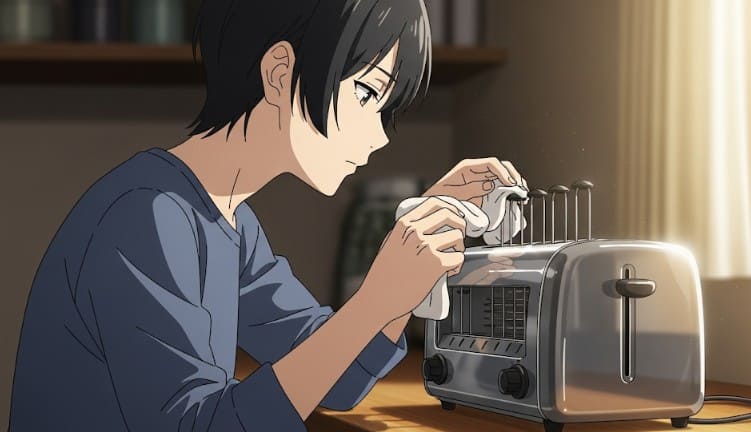 アラジントースターを掃除する際の注意点