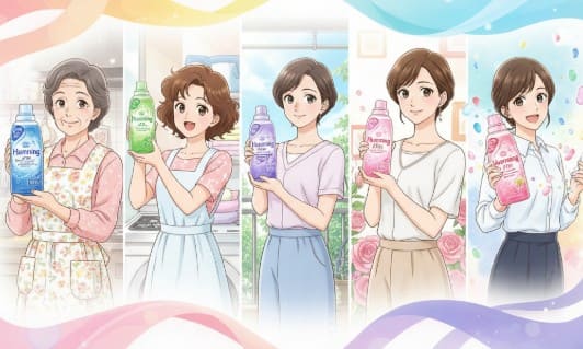 ハミングCMの歴代出演者を振り返る