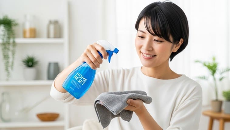 ホームリセットは何で拭くのが正解？