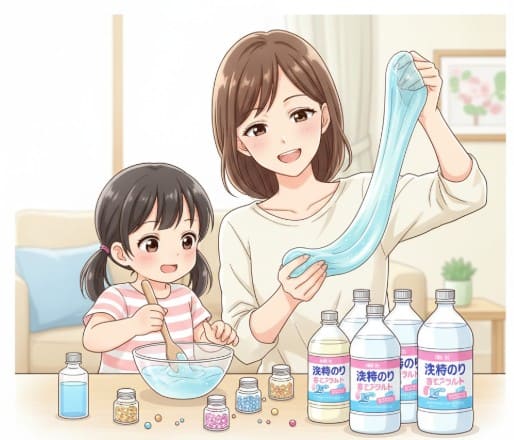 スライム作りに最適なPVA洗濯のり