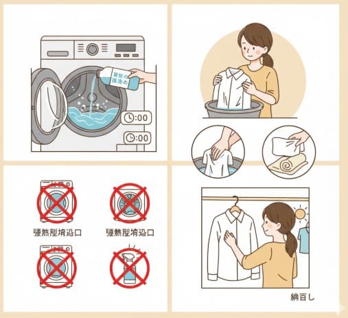ダイソーの洗濯のりの使い方とコツ