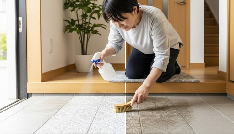 玄関掃除にウタマロは使える？