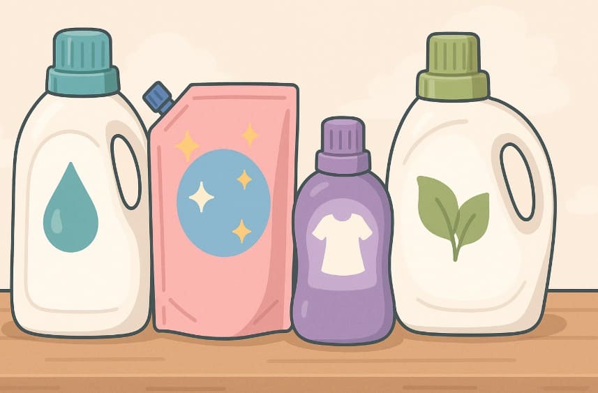 蛍光剤入り洗剤を見分ける方法