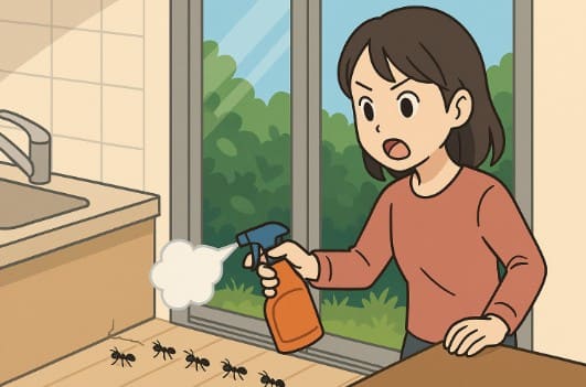 他の蟻駆除スプレーの作り方