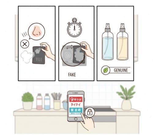 購入前に知りたい偽物を見分ける3つのポイント