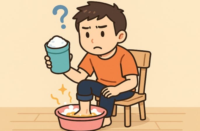 話題の超重曹は水虫にどう作用する？
