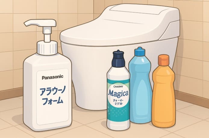 アラウーノに使える洗剤の種類