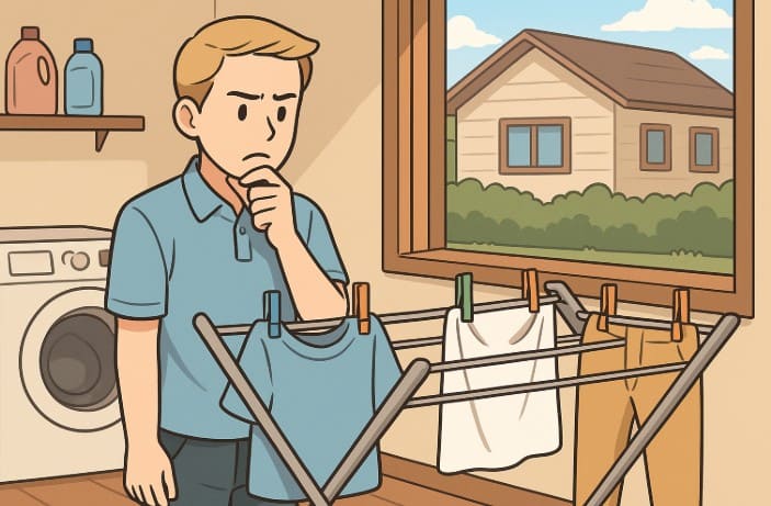 アメリカ人はなぜ外に洗濯物を干さない？