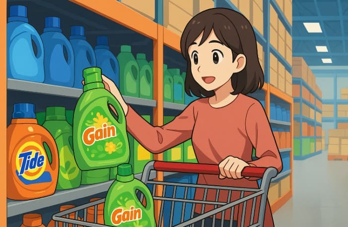 コストコやGainなど人気ブランド