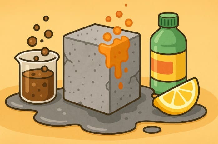 コンクリートを溶かす物質とは何か
