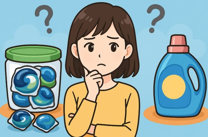 ジェルボールと液体洗剤どっちが安い？