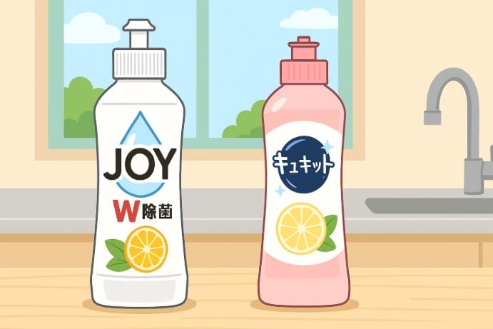 人気の競合製品キュキュットとの違い