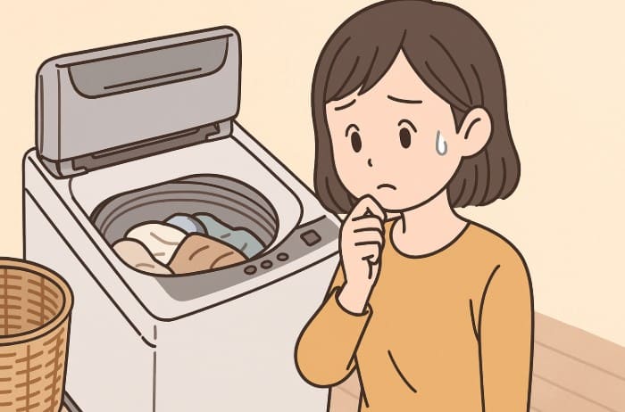 洗濯を忘れたら放置してもいい?