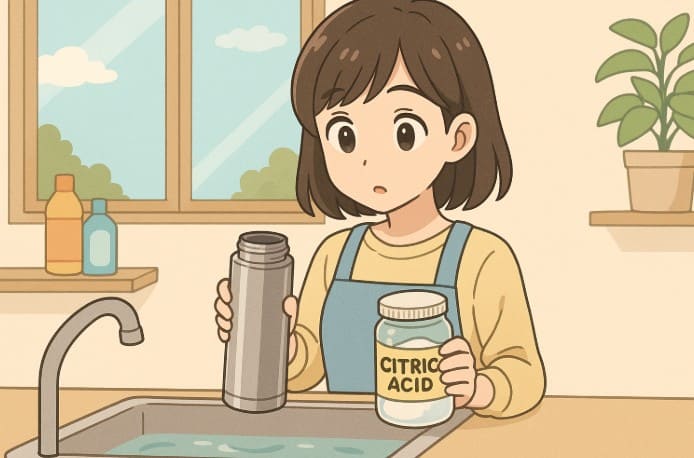 そもそも水筒の洗浄にクエン酸は使える？