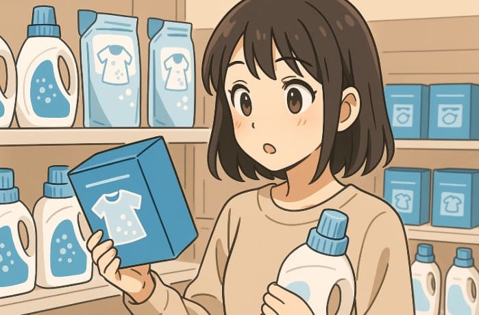 新しい粉末洗剤の評判は？
