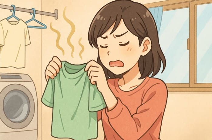 洗濯後の臭いはどう？利用者の声