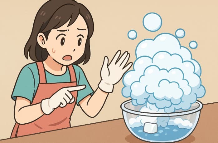 ドライアイスと洗剤の実験と原理