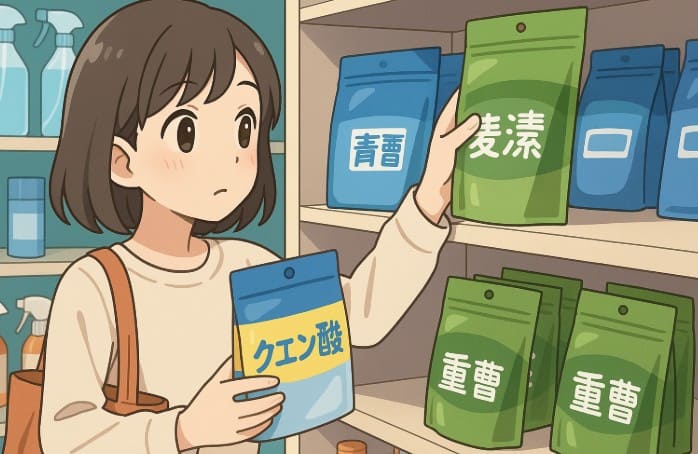 洗浄剤は100均でも手軽に購入できる