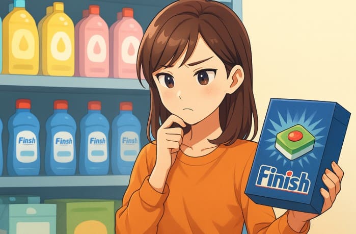 洗剤代用フィニッシュの評価