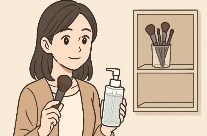 メイクブラシクリーナーは無印にある?
