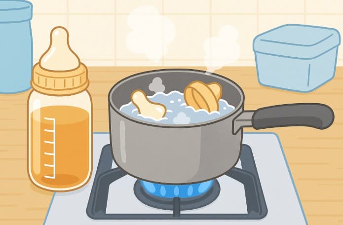 哺乳瓶の消毒は必要？