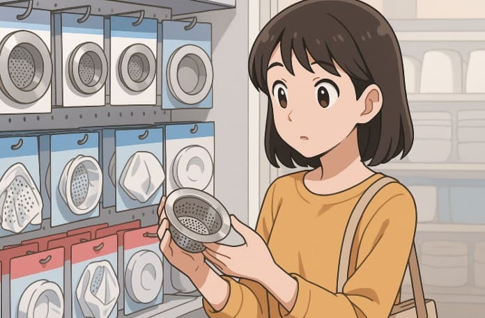 セリアのゴミ受けは何サイズある？