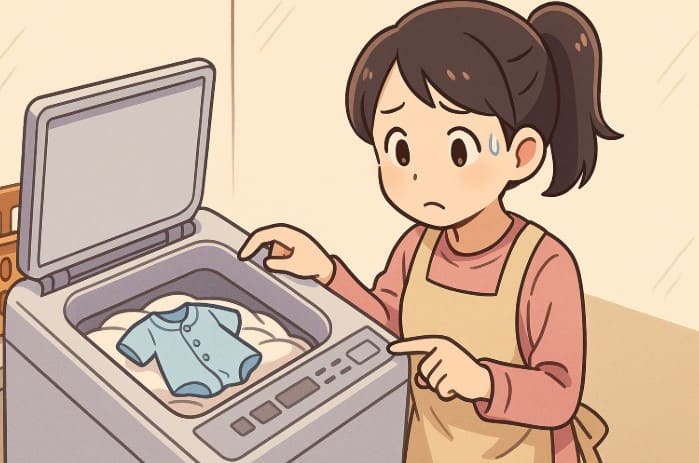 洗濯機に水通し用のコースがない場合