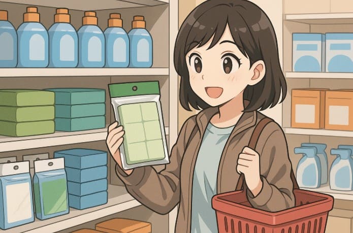 ダイソー 売り場で見つかるシートタイプ
