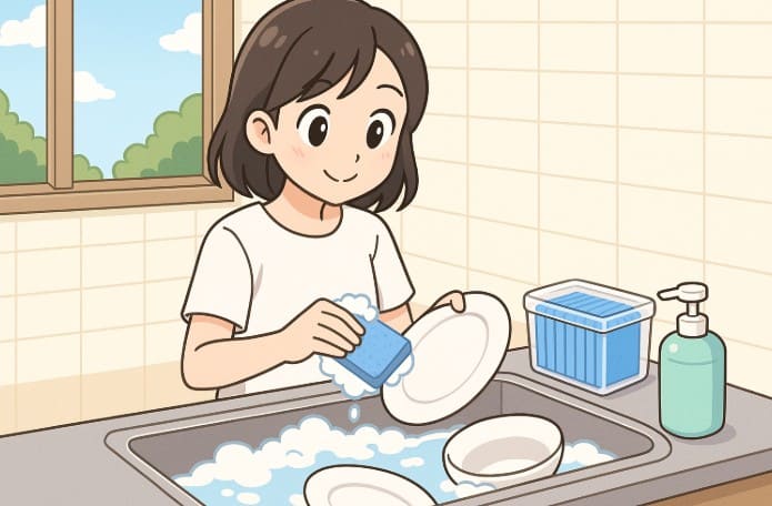 ニトリの毎日つかえる洗剤パッド