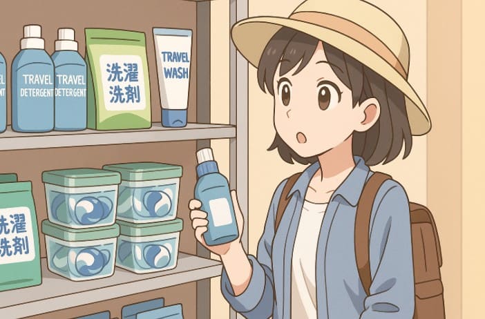 洗濯洗剤の旅行用はどこに売ってる？